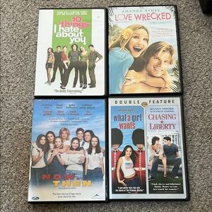 Set of 4 Teen Comedy Drama DVDs / 5 Films